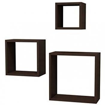 Home Factory Set Estantería De Pared 3 Uds. Fuji