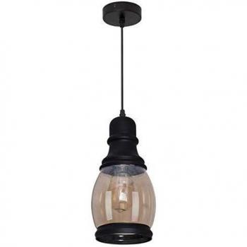 FABRILAMP Colgante Capitolina 1xe27 Negro