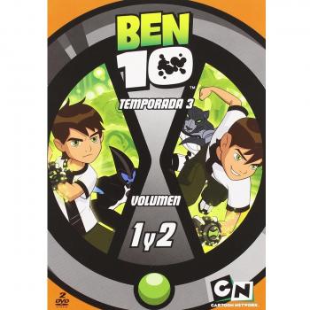 Ben 10 Temporada 3 Volumen 1 y 2 [DVD]