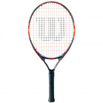 Wilson Burn Team TNS TKT Raqueta de Tenis, Unisex Niños, Naranja / Gris