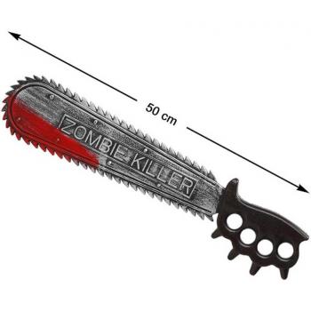 Sierra Mecánica de 50 cm - BB Carnival-Accesorio para Disfraz 50 cm Halloween