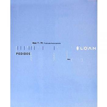 TALONARIO LOAN PROPUESTA PEDIDOS FOLIO TRIPLICADO T99
