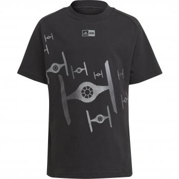 Adidas SW ZNE Black Short Sleeve T-Shirt for Kids (Ages 6-7)