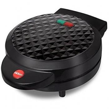 Gofrera ELDOM WA2 KIEER Negro, Redonda para 5 Gofres de Forma de Corazon, Potencia 900W