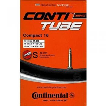 Cámara de Aire Continental Compact 16 Presta 42mm (32/47-305/349)