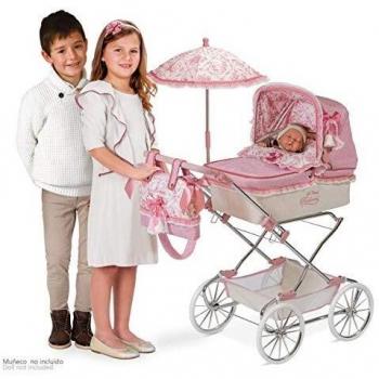Decuevas Reborn - Coche Plegable para Muñecas, Multicolor, 90 x 40 x 90 cm