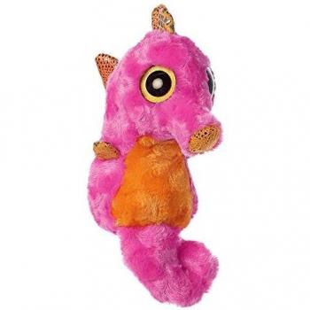 Aurora Caballo YooHoo Caballito de Mar de Ojos Brillantes, 20 cm, Color Rosa