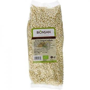 Bionsan Arroz Integral Inflado - 3 Paquetes de 180 gr - Total: 540 gr