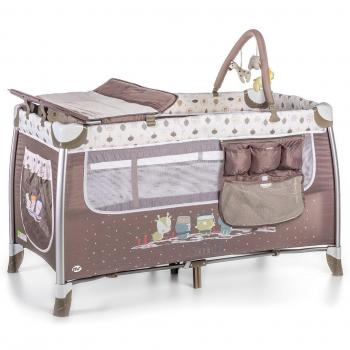 Innovaciones MS 630302 - Cuna de viaje Chasis, de Aluminio, color Marron/Blanco