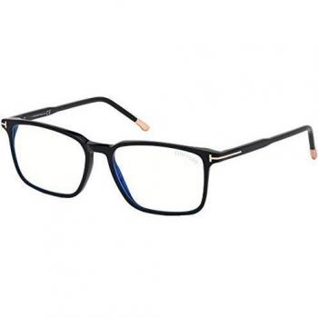 Tom Ford Gafas de Vista FT 5607-B BLUE BLOCK Shiny Black 53/16/145 unisex