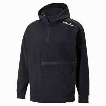 Sudadera Puma Rad/cal Negro Forro Polar Hombre L