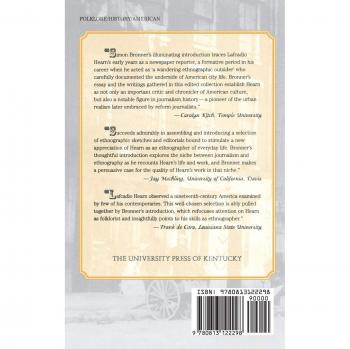 Lafcadio Hearn's America: Ethnographic Sketches and Editorials - University Press Edition