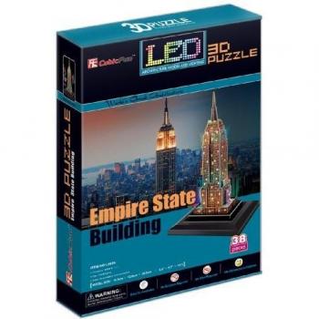 CubicFun Puzzle 3D Empire State Building LED