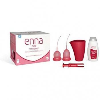 Kit Inicial Enna Cycle con 2 Copas Menstruales y Accesorios