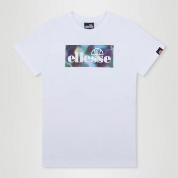 Ellesse Greccio Inf Tee Camiseta para Niño Blanca