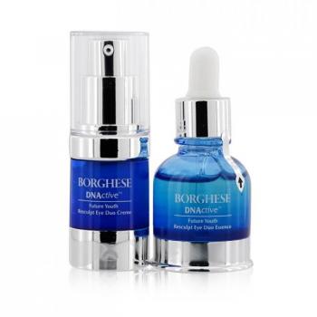 Borghese DNActive Future Youth Resculpt Eye Duo Set: Essence 20ml & Creme 15g for Anti-Aging Eye Care