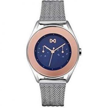 Reloj en Acero Cerco marrón. Mark Maddox señora.MM7129-36