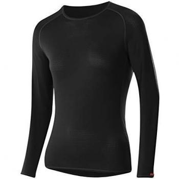 LÖFFLER Women's Long Sleeve Base Layer Transtex Light Black Size 36