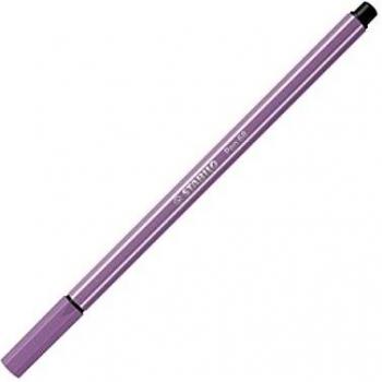 Rotulador Premium STABILO Pen 68 Punta de Fibra 1mm - Color Lila Grisáceo (62)