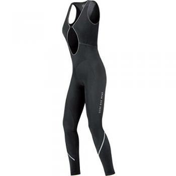 Gore Bike Wear Power Lady 2.0 Thermo+ - Culote con tirantes para mujer, color negro, talla 40