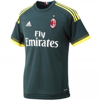 Adidas ACM 3 JSY Camiseta, Hombre, Verde/Amarillo, S