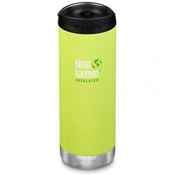Klean Kanteen Botella TKWide 16oz, Adultos Unisex, Verde, 76,2 x 76,2 x 219,7mm