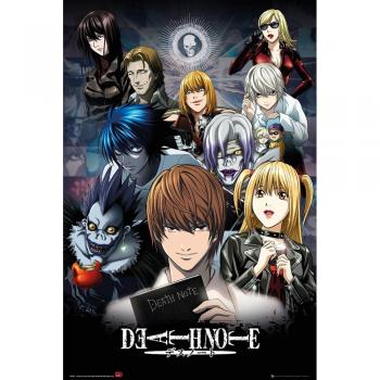 GB Eye Limited Death Note Collage Poster, Madera, Multicolor, 24-Inches x 36-Inches
