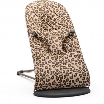 Hamaca BabyBjörn Bliss Algodón Edición Especial Beige Leopardo
