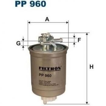 Filtron PP960 Inyección de Combustible