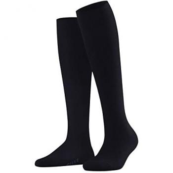 Falke Family Sustainable Cotton Knee High Socks - Dark Navy - Size 39-42