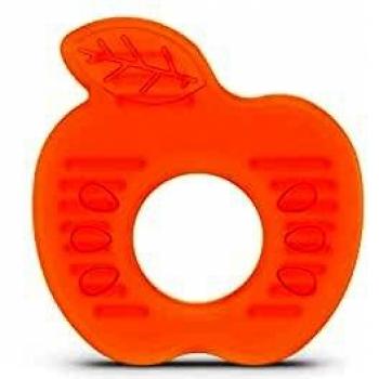 Suavinex Mordedor de silicona con forma de manzana, 0 meses