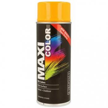 Pintura Spray Maxi Color Brillo 400 ml RAL 1028 Amarillo Melón
