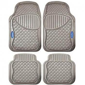 Goodyear GOD9022 Alfombra de Goma, 4 Piezas, Beige
