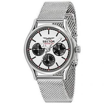 Reloj de Hombre Sector 660, Movimiento de Cuarzo Multifunción, Acero Inoxidable - Modelo R3253517008