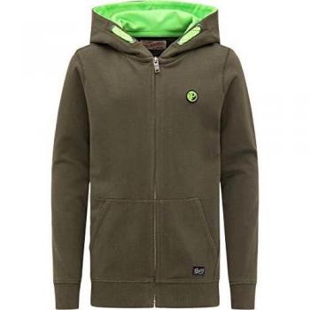 Petrol Industries KIDS B-1000-SWH304 - Chaqueta con Capucha para niño Dark Army 164 cm