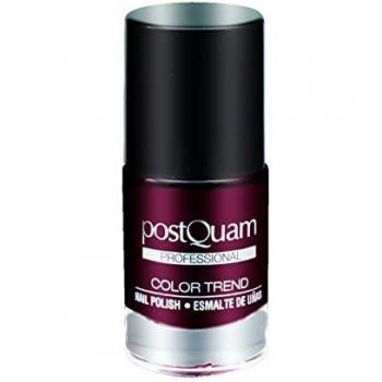 PostQuam Color Trend - Esmalte de Uñas | Esmalte Uñas Secado rapido - Color Burdeos #Metalic Charry