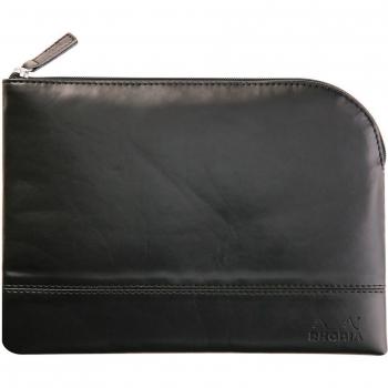 Rhodia 116623C - Bolsa con cremallera - Rhodiarama - Mediana - Negro