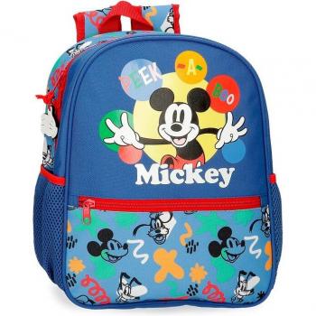Mochila Mickey Mouse Peek a Boo 33 cm con diseño frontal de Mickey Mouse