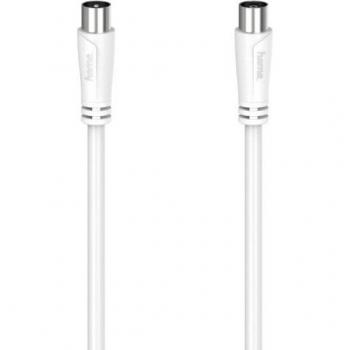 Cable de antena Hama 205047 Coaxial 90 dB 5 m Blanco