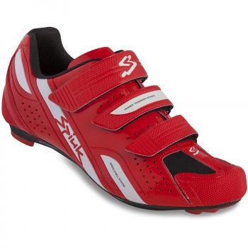 Spiuk Rodda Road - Zapatillas unisex, color rojo / blanco, talla 43