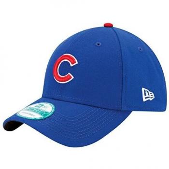 New Era 9Forty Adjustable Curve Cap ~ Chicago Cubs Blue