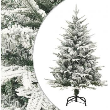 Árbol de Navidad Artificial con Nieve 120 cm