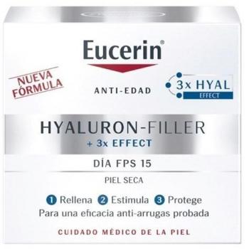 Eucerin Hyaluron-Filler Crema Antiarrugas de Día Piel Seca FPS 15 50 ml