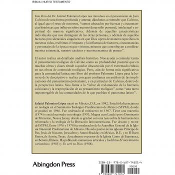Introducción a la Vida y Teología de Juan Calvino - Edición en Tapa Blanda