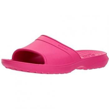 Crocs Classic Slide Kids 204981-6x0, Chanclas Unisex Niños, Rosa