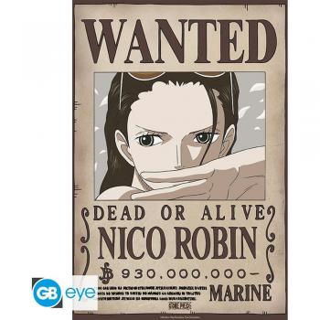 Poster Chibi One Piece Wanted Nico Robin Wano de Gb Eye