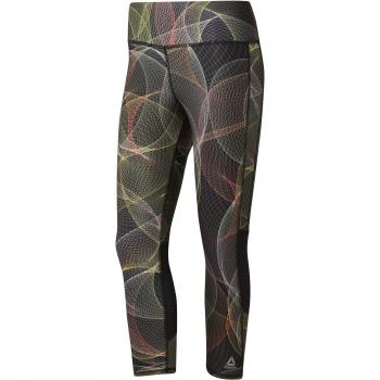 Reebok OSR 3/4 Tight P1 Mallas, Mujer, Negro/neolim, 2XS