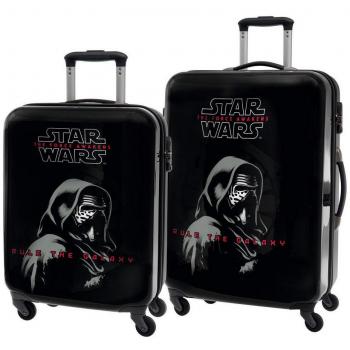 Set 2/ Trolleys Abs 55/69cm. 4r.Star Wars