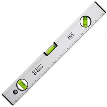 Orthland Nivel de Burbuja, 400mm Nivel Magnético con Aluminio Carcasa con Tres Formas de Medición para Medir Horizontal y Vertical, 45 °de ángulo, Herramientas Industrial con Agujero de Suspensión