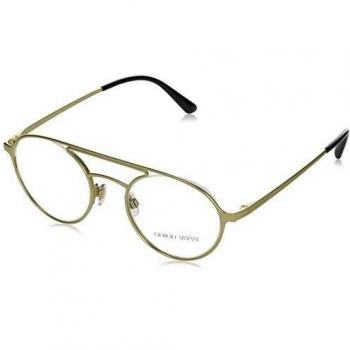 Giorgio Armani 0AR5081 Monturas de gafas, Matte Pale Gold, 48 para Hombre